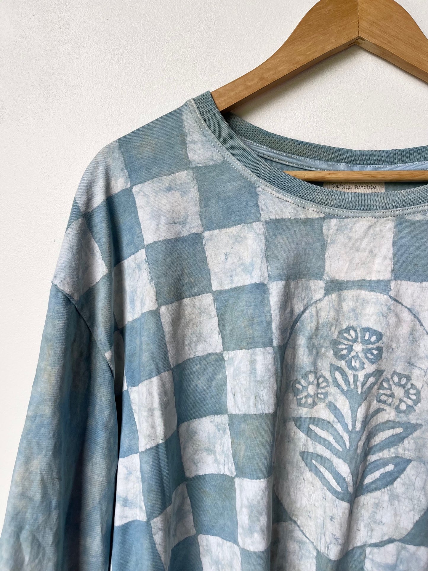 Indigo Naturally Dyed Tee - XL