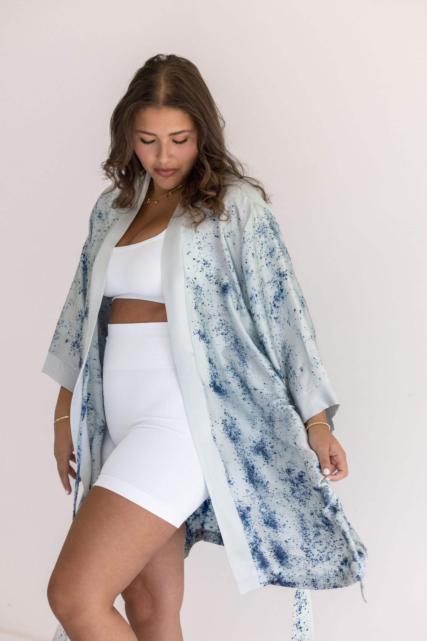 Red Cabbage and Indigo Robe