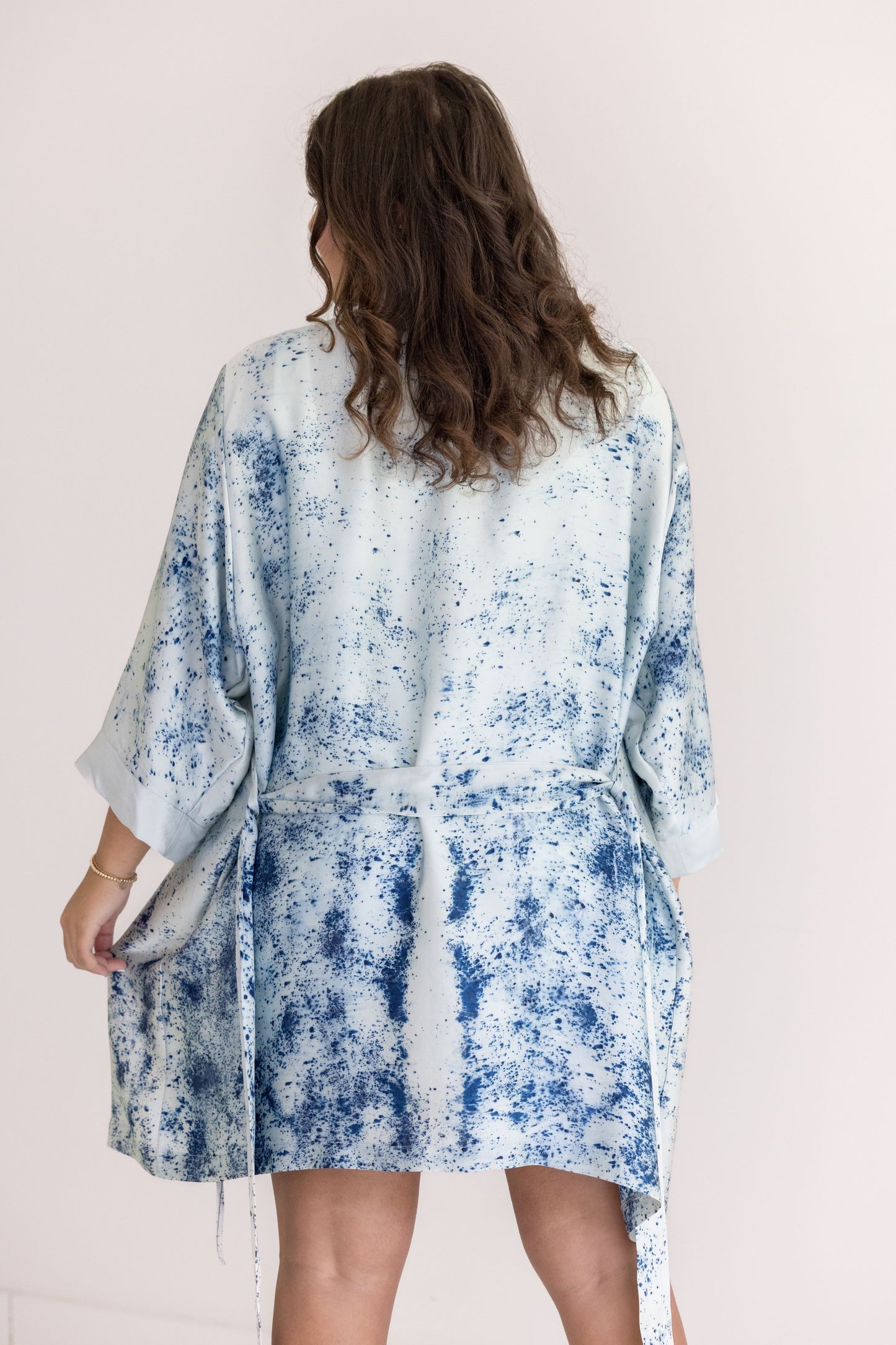 Red Cabbage and Indigo Robe