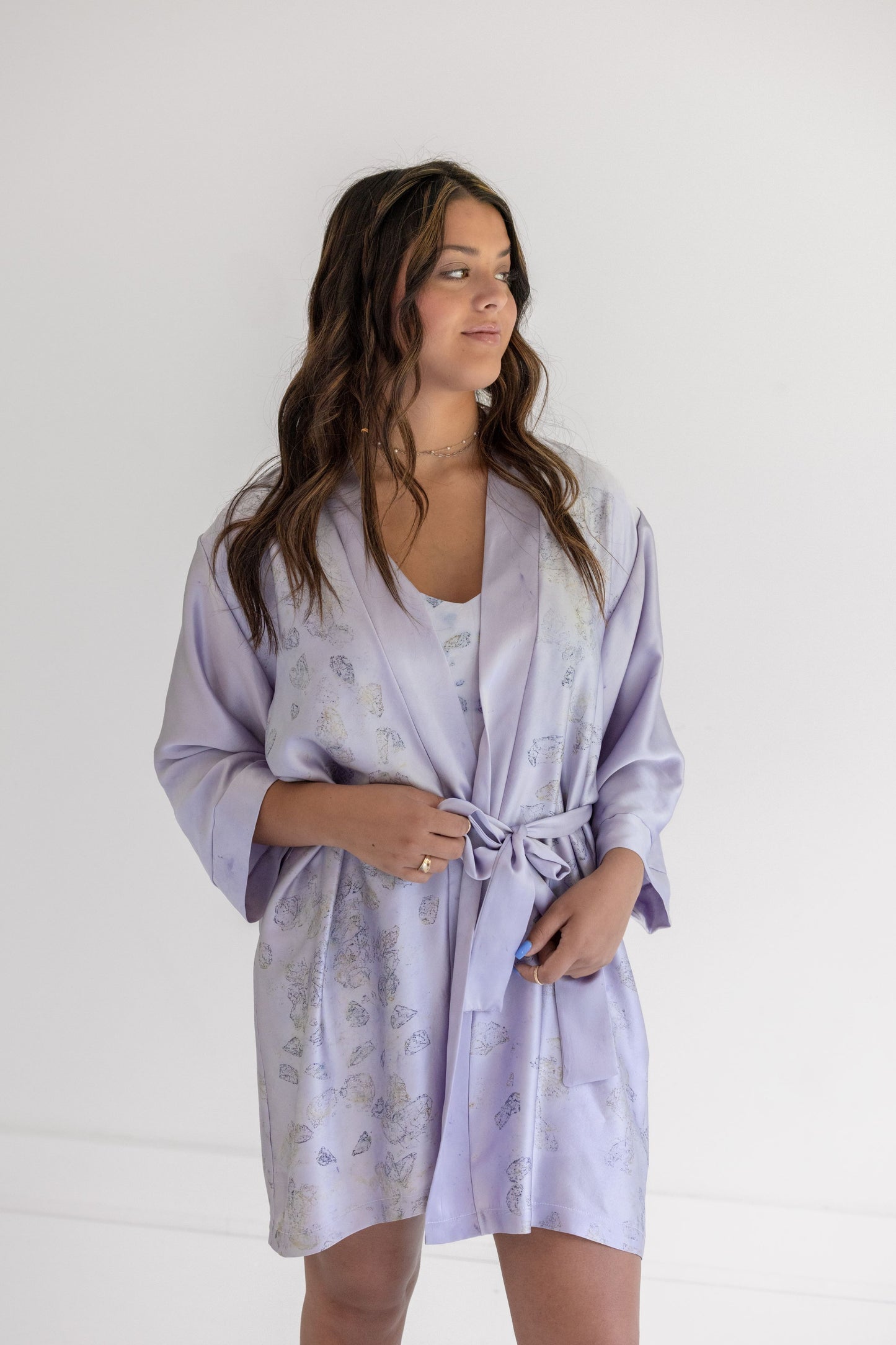Rose and Logwood Robe