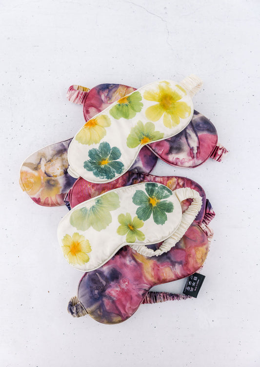 Naturally Dyed Silk Sleep Mask
