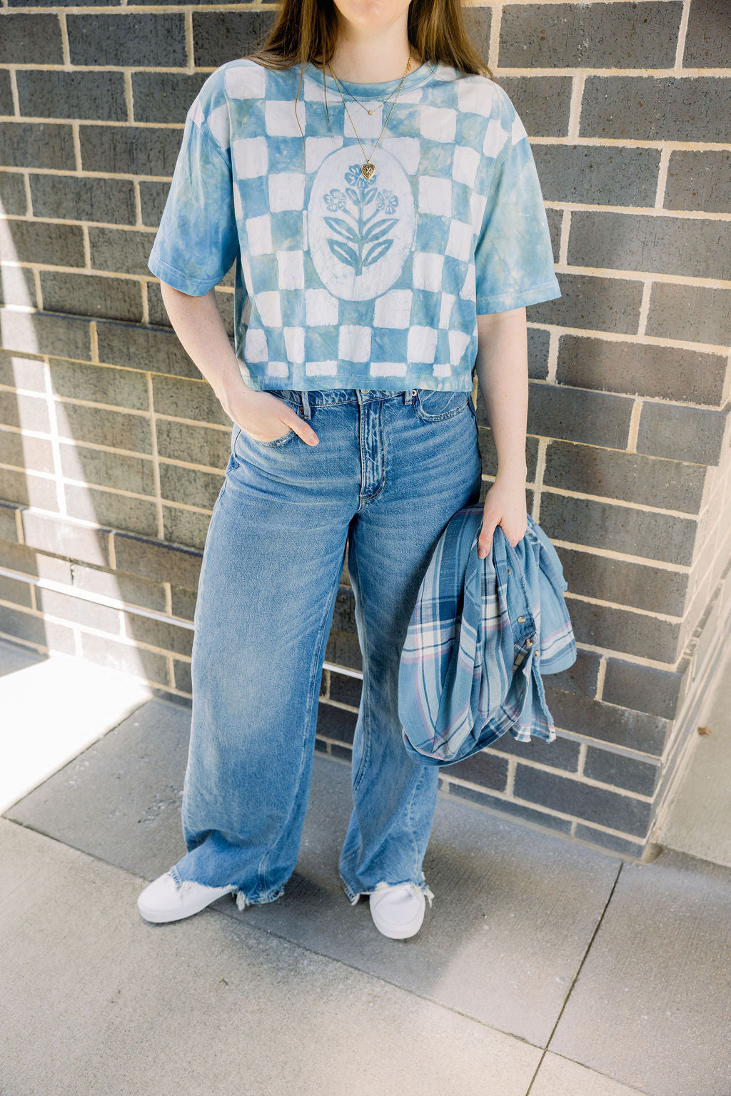 Indigo Naturally Dyed Tee