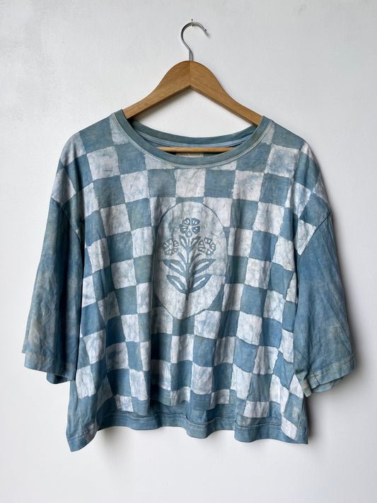 Indigo Naturally Dyed Tee - XL