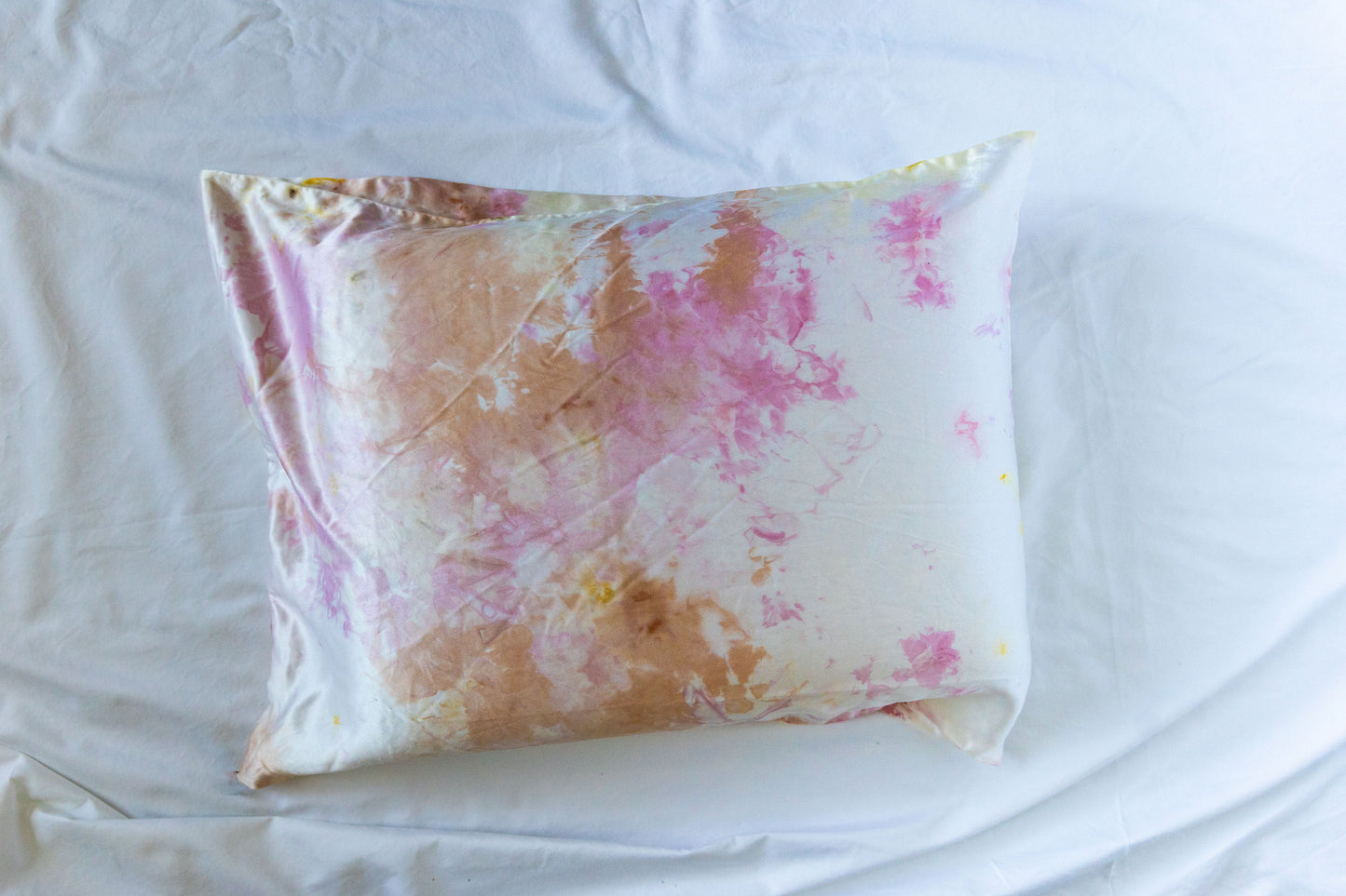 Madder + Eastern Brazilwood - Silk Dyed Pillowcase