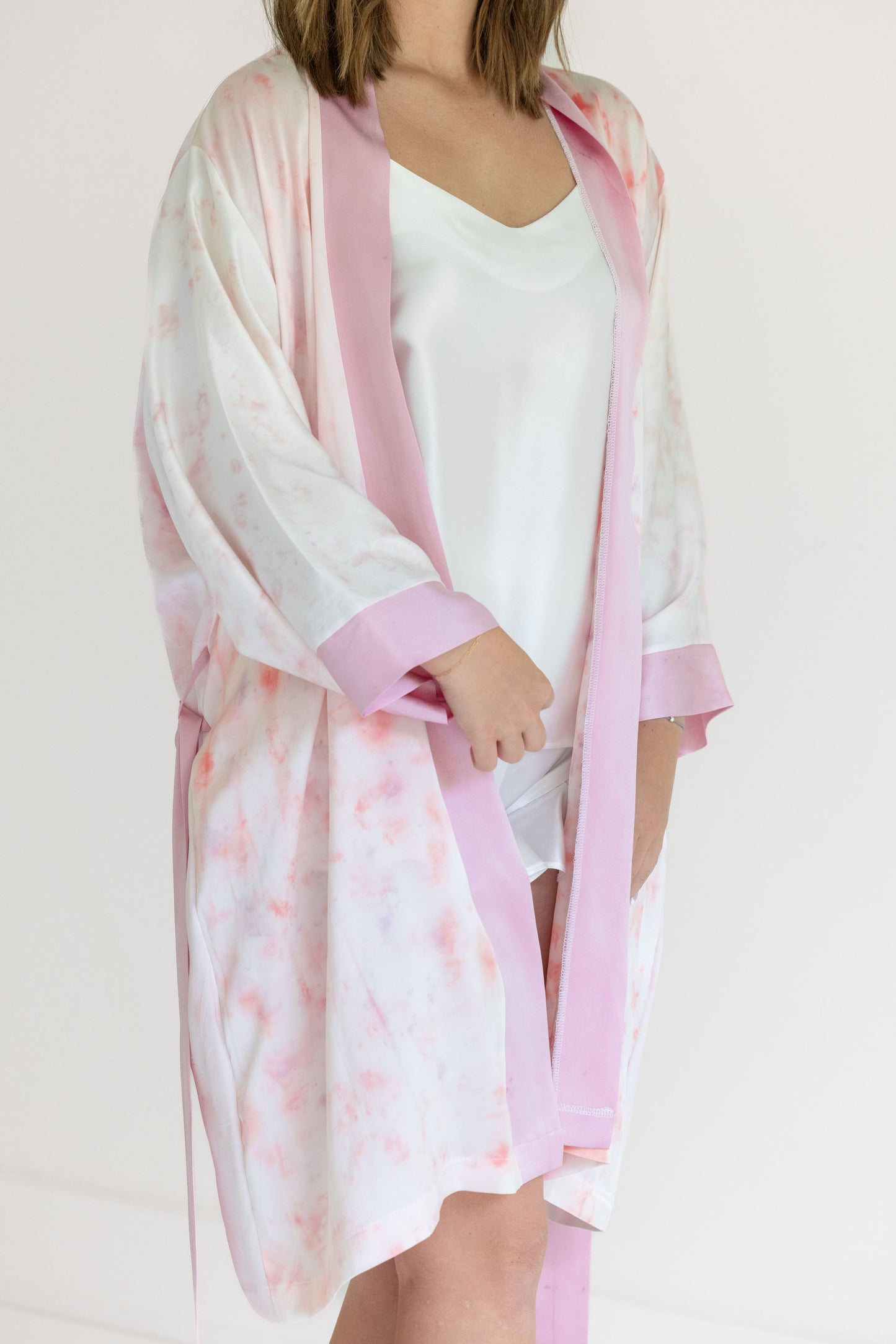 Pink Carnation Robe