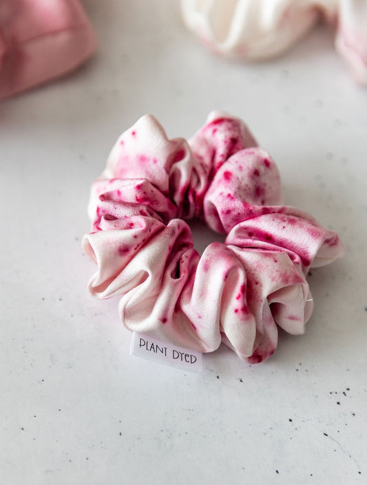 Silk dyed scrunchie