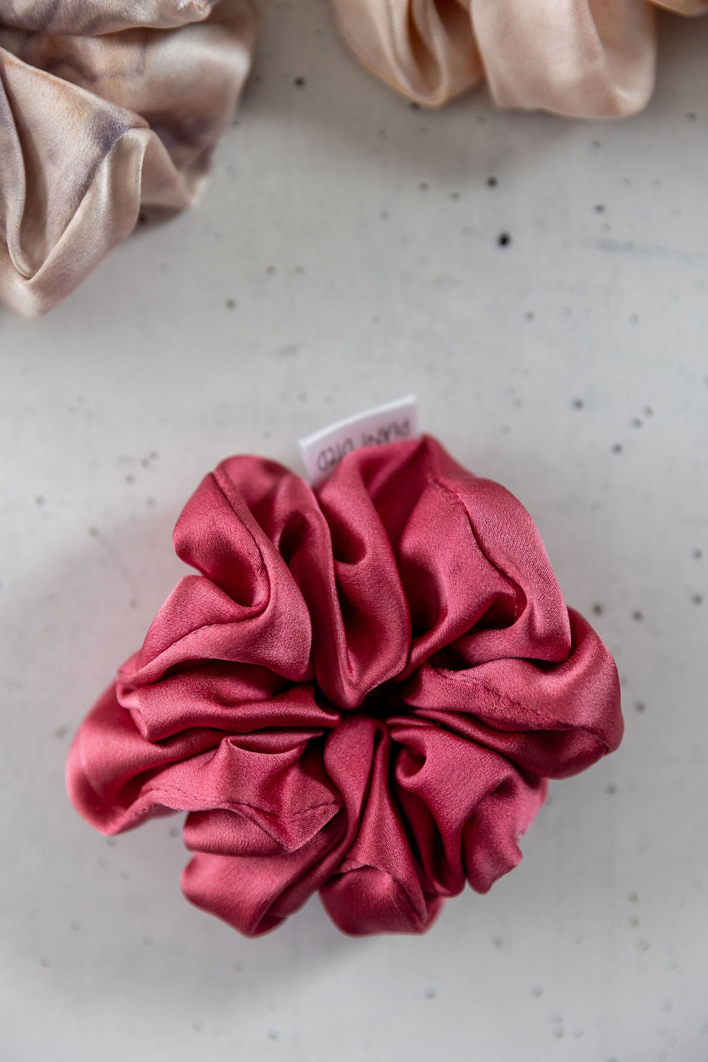 Cochineal Dyed Scrunchie